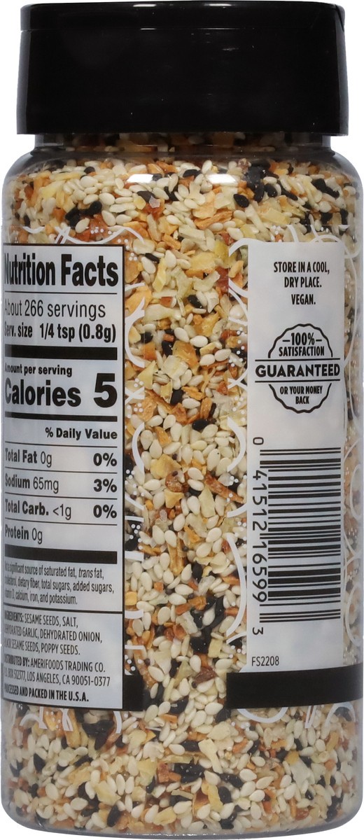 slide 10 of 13, First Street Everything Bagel Seasoning, 7.5 oz