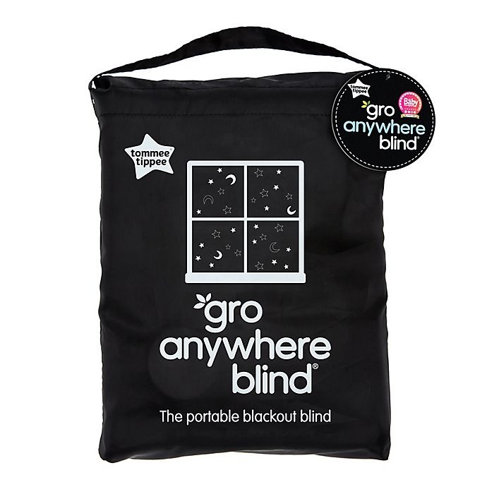 slide 2 of 8, Tommee Tippee Gro Anywhere Portable Blackout Blind - Black/White, 1 ct