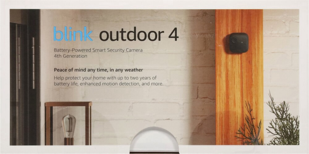 slide 4 of 6, Blink Outdoor 4 Battery-Powered Smart Security Camera 1 ea, 1 ct