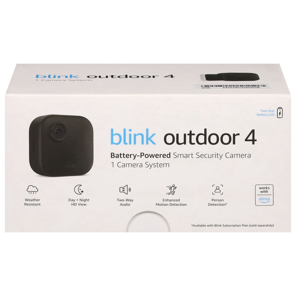slide 5 of 6, Blink Outdoor 4 Battery-Powered Smart Security Camera 1 ea, 1 ct