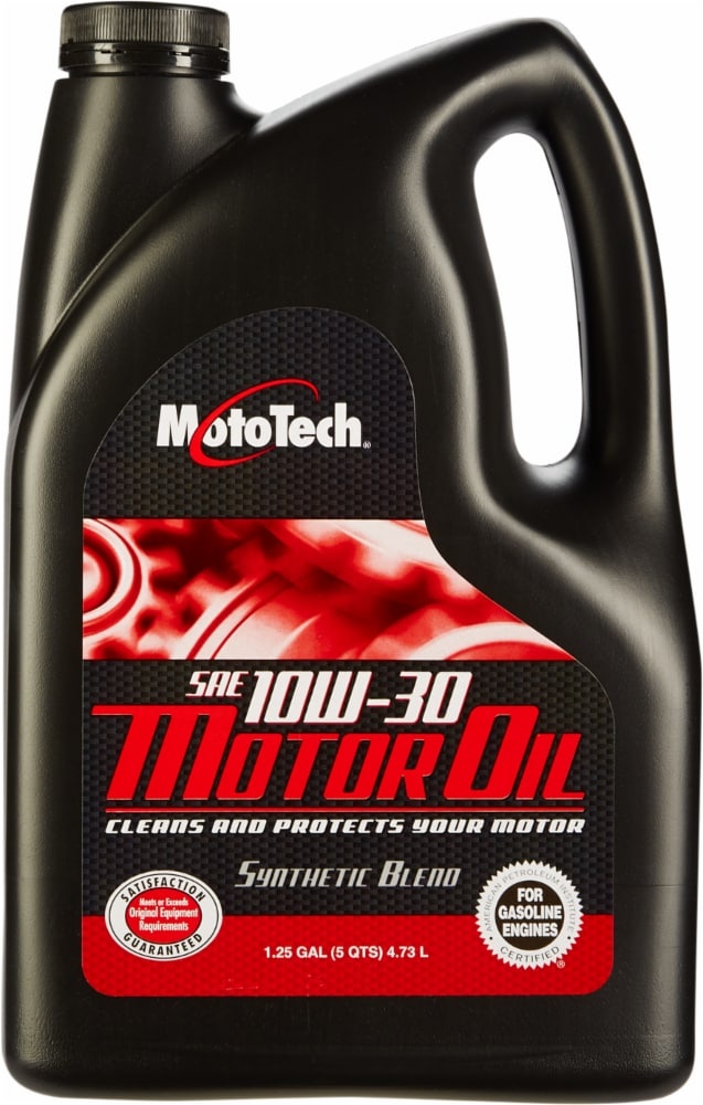 slide 1 of 1, MotoTech 10W-30 Sae Motor Oil - 1.25 Gallon, 1.25 gal