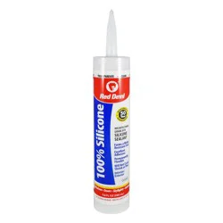 Red Devil 100% Silicone Architectural Grade RTV Sealant - Clear
