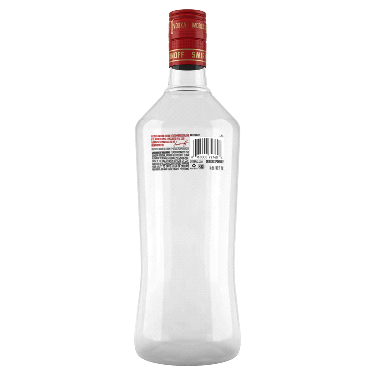 Smirnoff Vodka Plastic Bottle 1.75 liter | Shipt