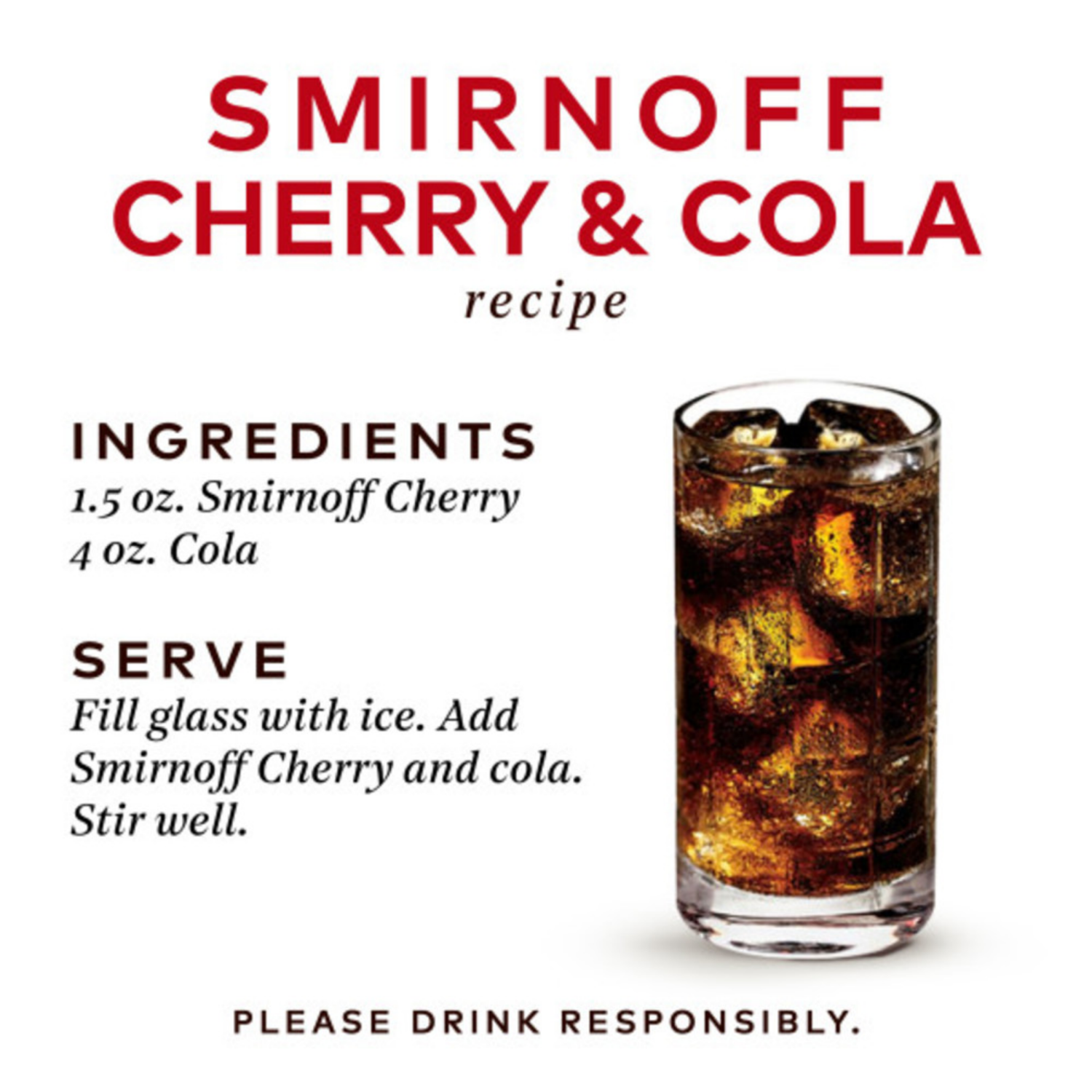 slide 6 of 6, Smirnoff Company Smirnoff Cherry Vodka, 750 ml