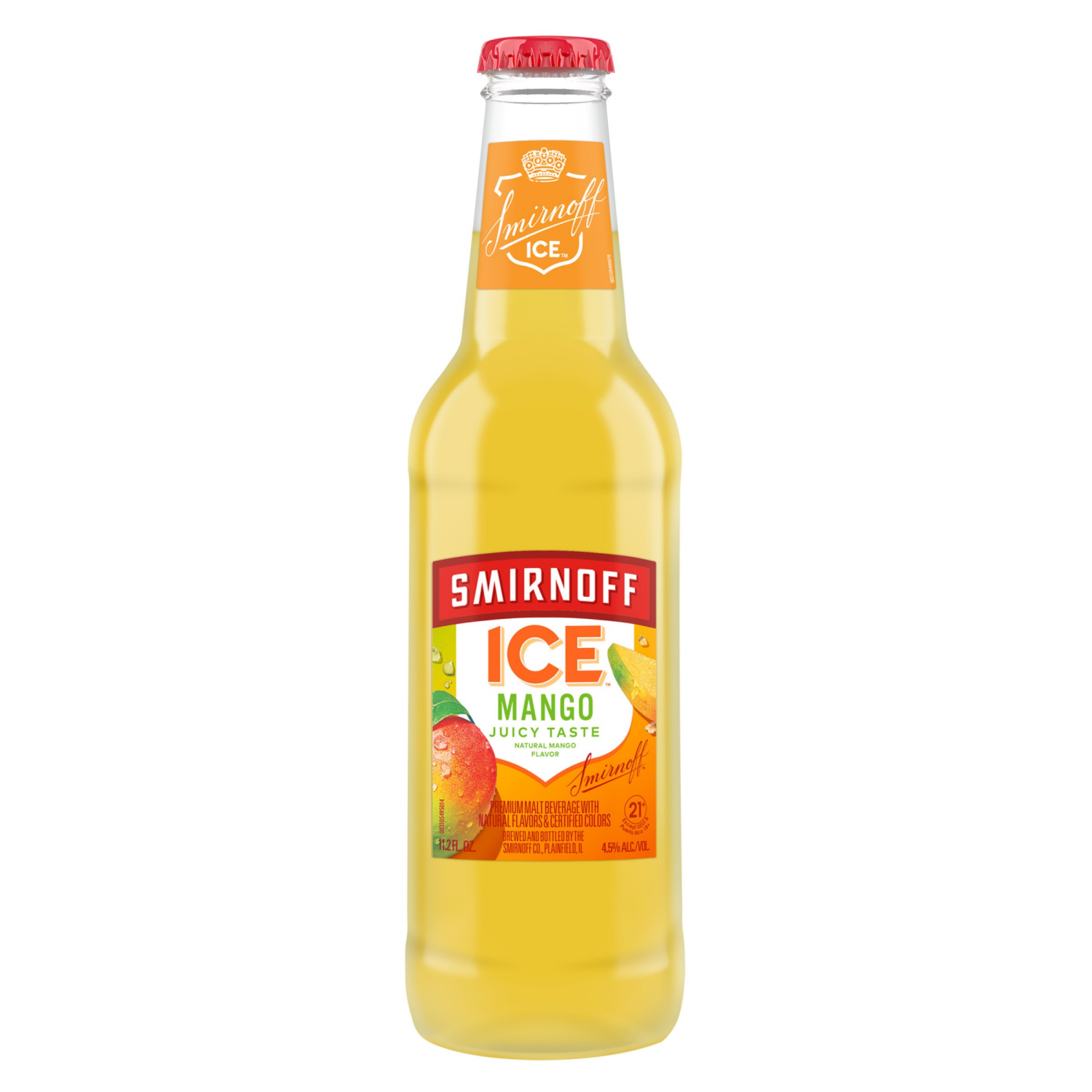 slide 4 of 8, Smirnoff Ice Mango Malt Beverage 6 ea, 6 ct