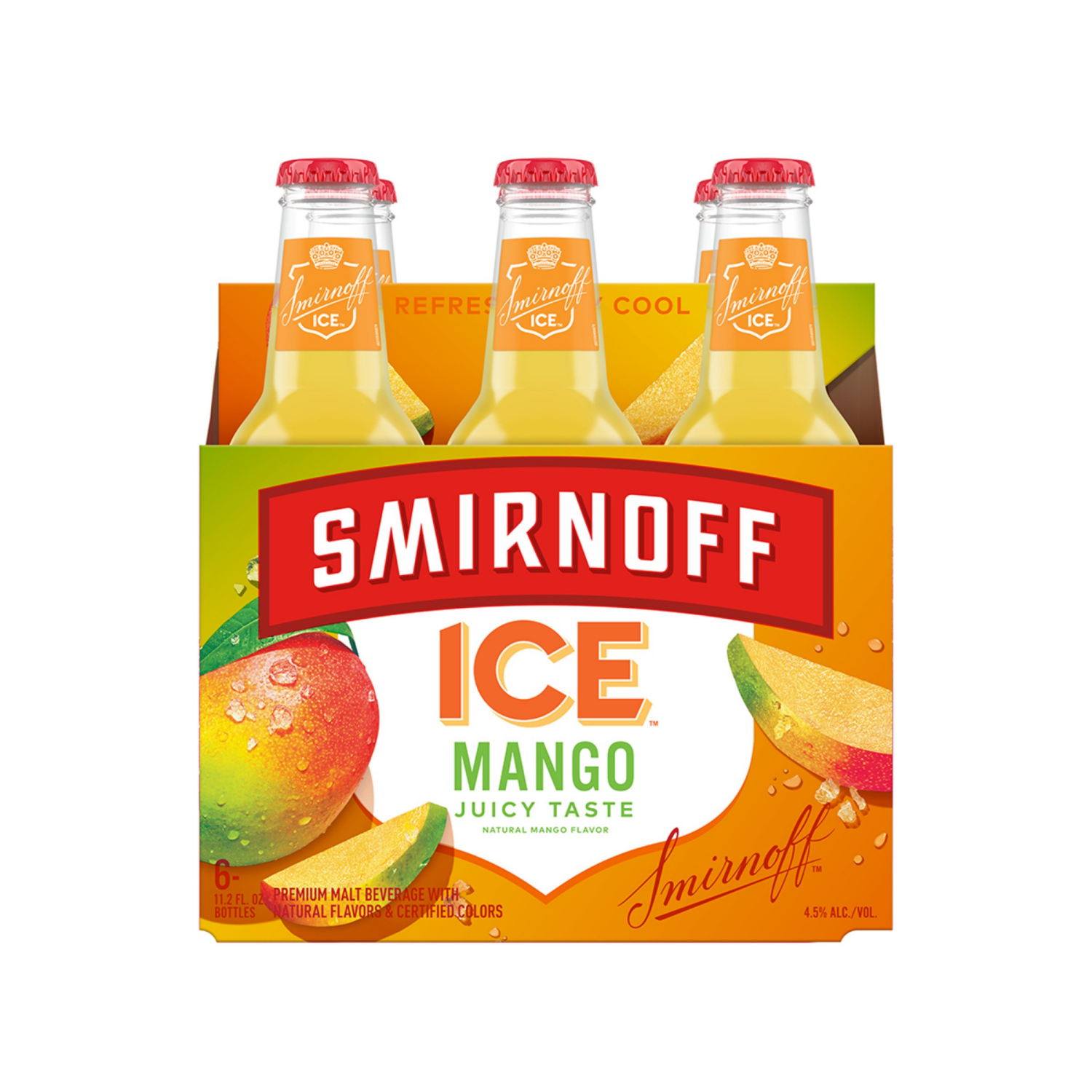 slide 7 of 8, Smirnoff Ice Mango Malt Beverage 6 ea, 6 ct