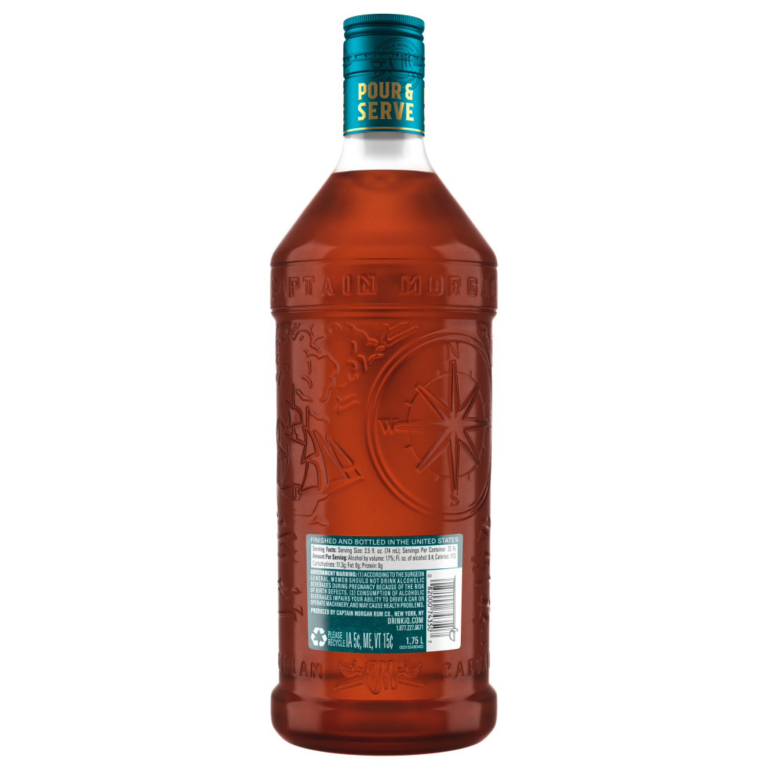 slide 2 of 4, Captain Morgan Long Island Iced Tea, 1.75 L, 1.75 liter
