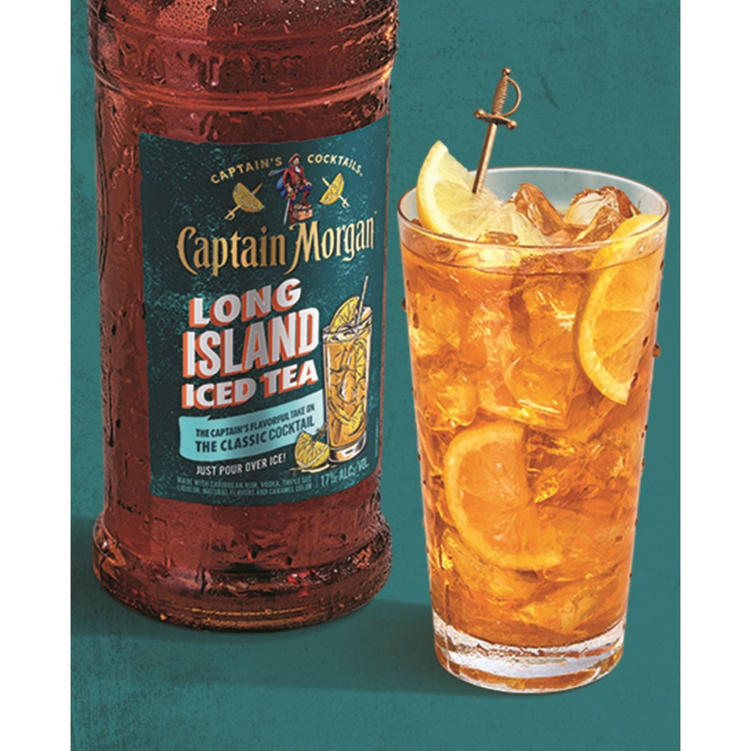 slide 4 of 4, Captain Morgan Long Island Iced Tea, 1.75 L, 1.75 liter