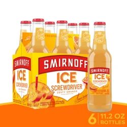 Smirnoff Ice Screwdriver Malt Beverage 6 ea