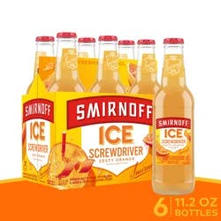 Smirnoff Ice Screwdriver Malt Beverage 6 ea