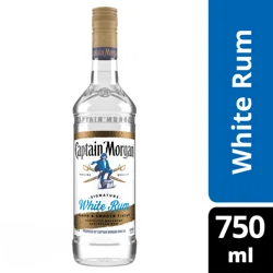Captain Morgan White Rum, 750 mL