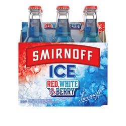 Smirnoff Red, White & Berry Premium Malt Beverage 6 - 11.2 oz Bottles