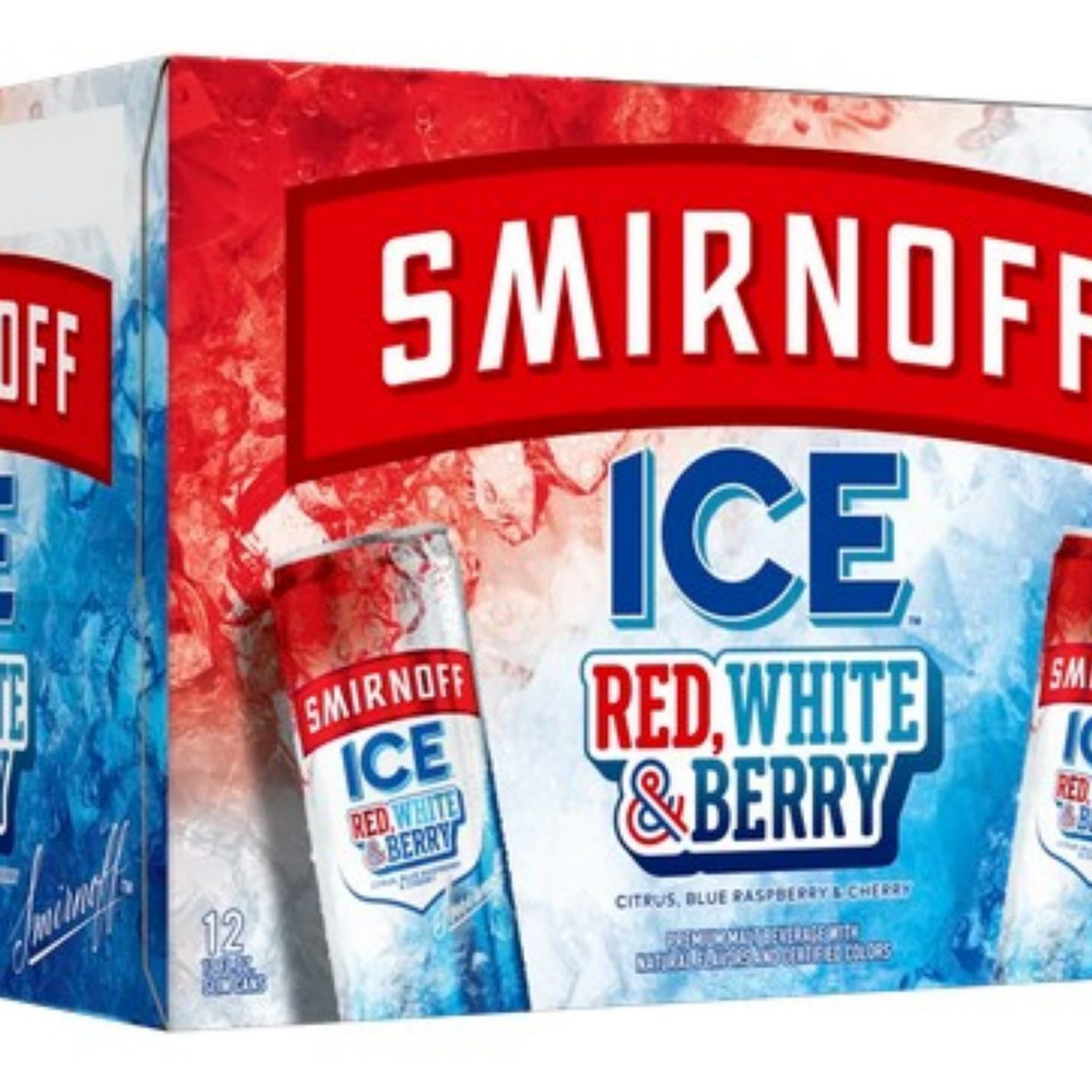 slide 7 of 8, Smirnoff Ice Pink Lemonade Premium Malt Beverage 12-12 fl oz Cans, 12 ct; 12 oz