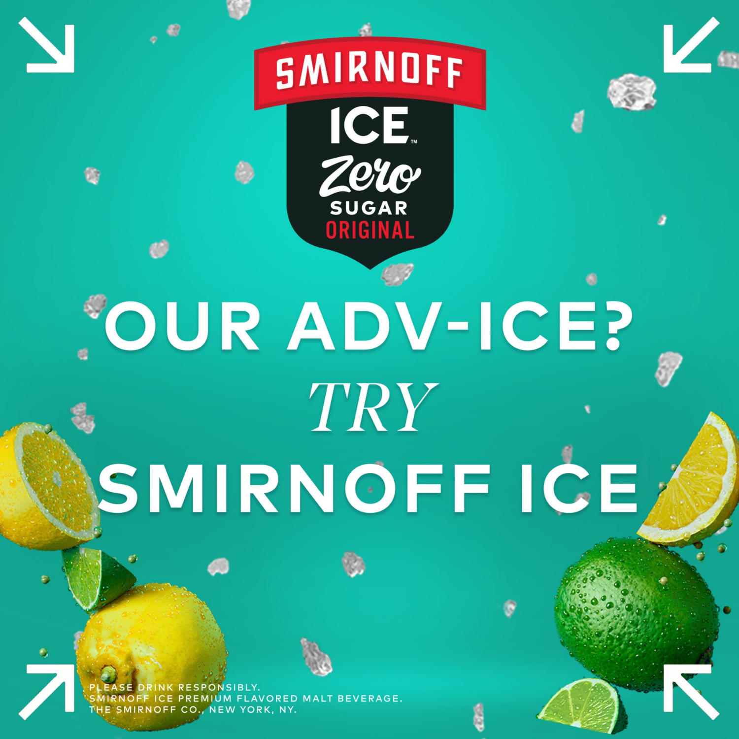 slide 2 of 8, Smirnoff Zero Sugar Original 6PK 12oz Cans, 6 ct; 12 oz