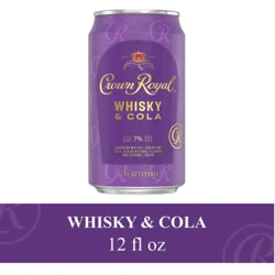 Crown Royal Whisky And Cola Canadian Whisky Cocktail