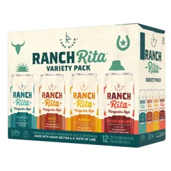 Lone River Ranch Rita Margarita Style Beer Variety Pack 12 - 12 fl oz Cans