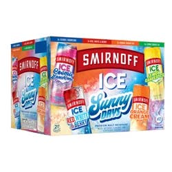 Smirnoff Sunny Days Assorted Malt Beverage 12 - 12 fl oz Cans