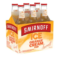 Smirnoff Ice Orange Cream Pop 6pk bottle