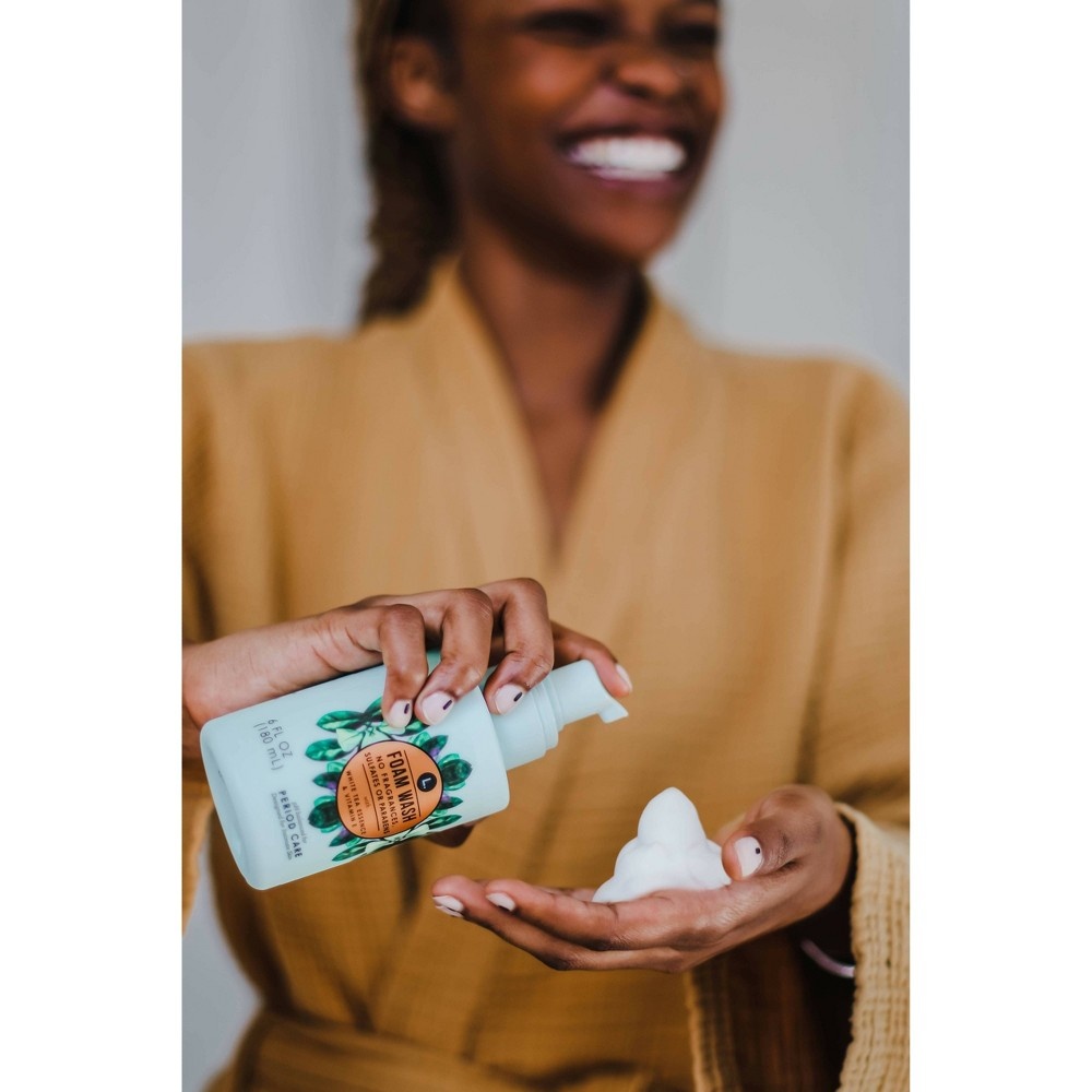 slide 10 of 11, L . L. Foam Feminine Wash Period Care, 6 fl oz