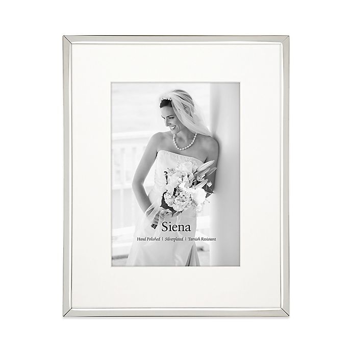 slide 1 of 1, Siena Silverplated Picture Frame, 5 in x 7 in