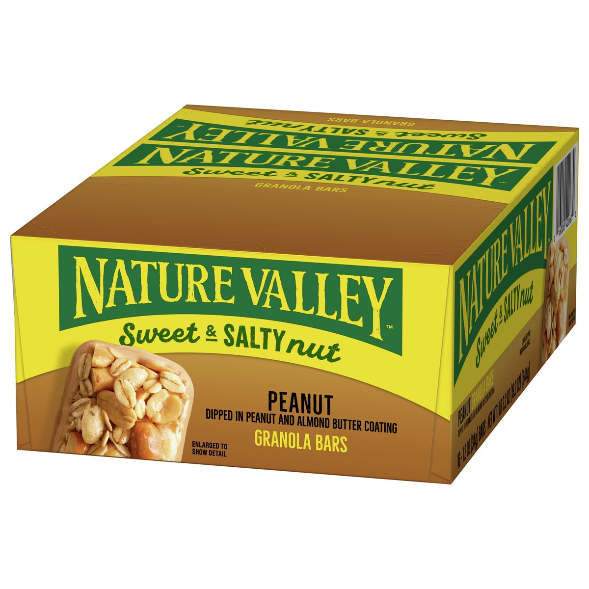 slide 7 of 13, Nature Valley Sweet and Salty Granola Bars, Peanut, 16 Bars, 19.7 OZ, 16 ct