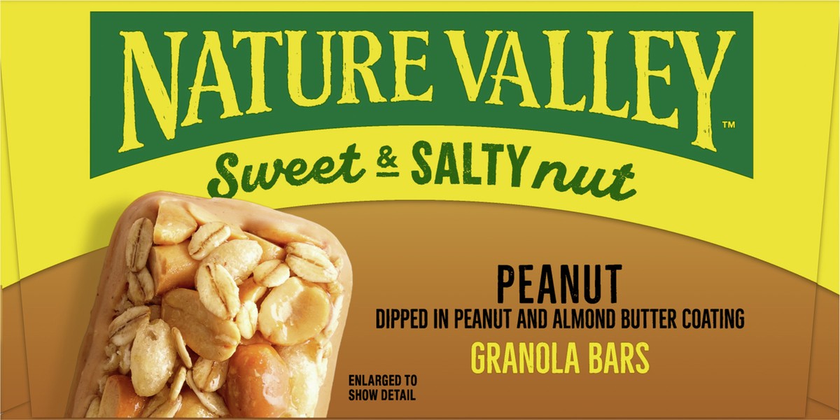 slide 6 of 13, Nature Valley Sweet and Salty Granola Bars, Peanut, 16 Bars, 19.7 OZ, 16 ct
