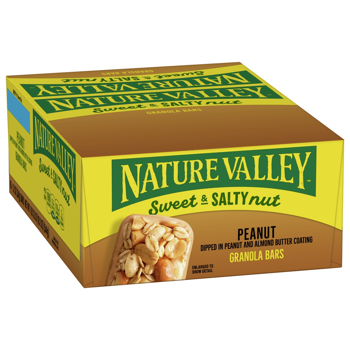slide 11 of 13, Nature Valley Sweet and Salty Granola Bars, Peanut, 16 Bars, 19.7 OZ, 16 ct