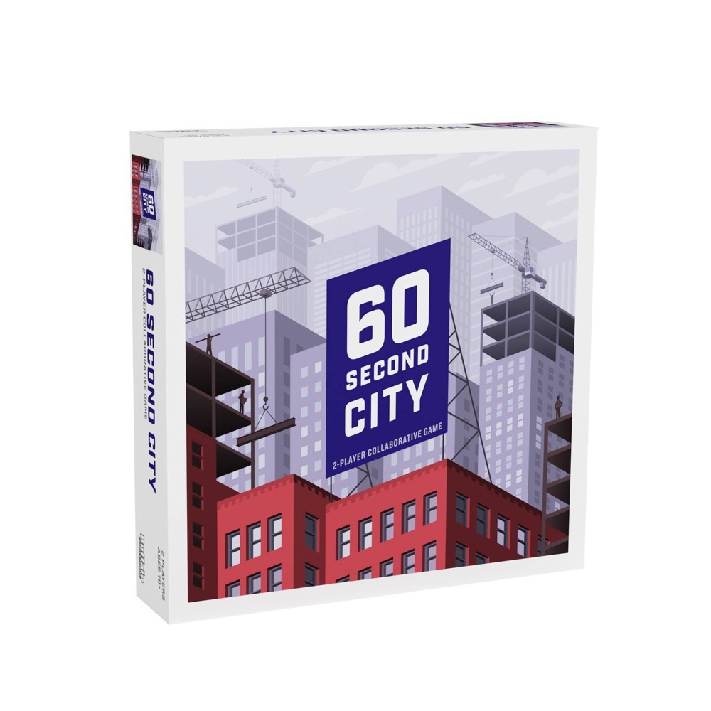 slide 7 of 10, Buffalo Games 60 Second City Collaborative Strategy Board Game, 1 ct