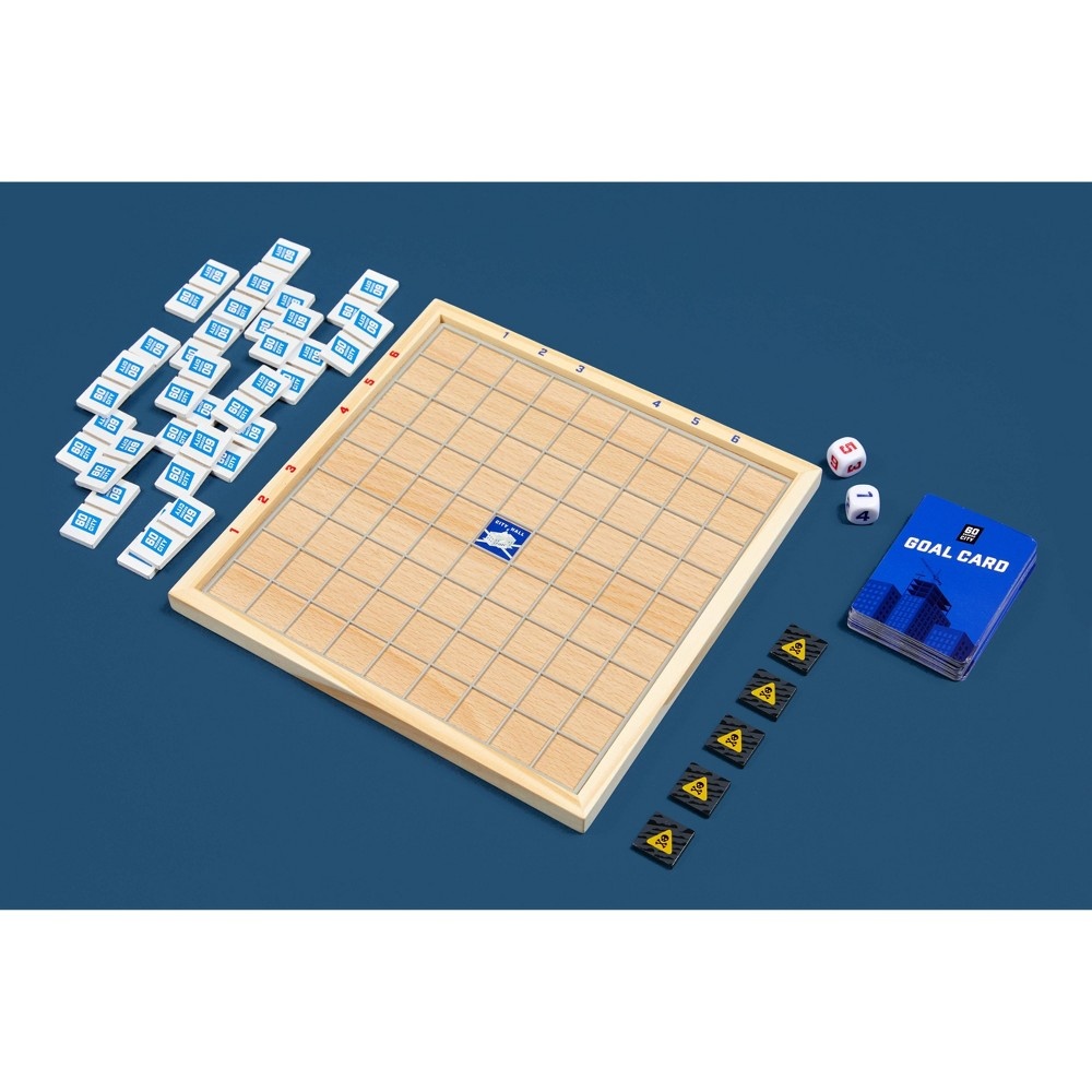 slide 9 of 10, Buffalo Games 60 Second City Collaborative Strategy Board Game, 1 ct