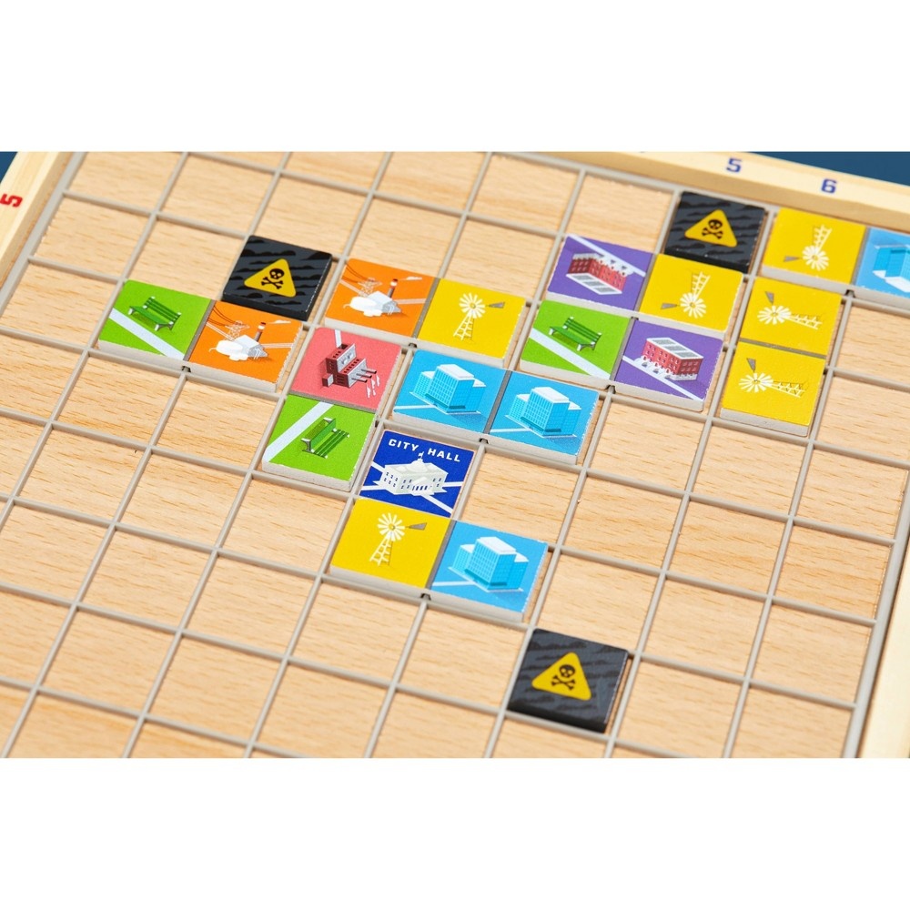 slide 4 of 10, Buffalo Games 60 Second City Collaborative Strategy Board Game, 1 ct