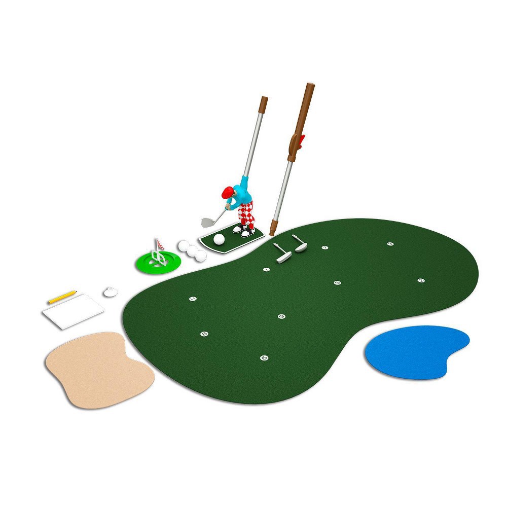 Buffalo Games Golf The Game Indoor/Outdoor Dexterity Minigolf Game