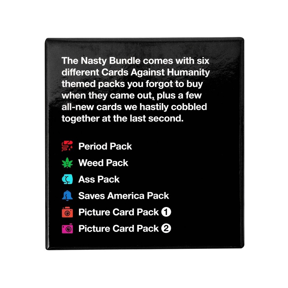 slide 4 of 5, Cards Against Humanity Game Nasty Bundle, 1 ct