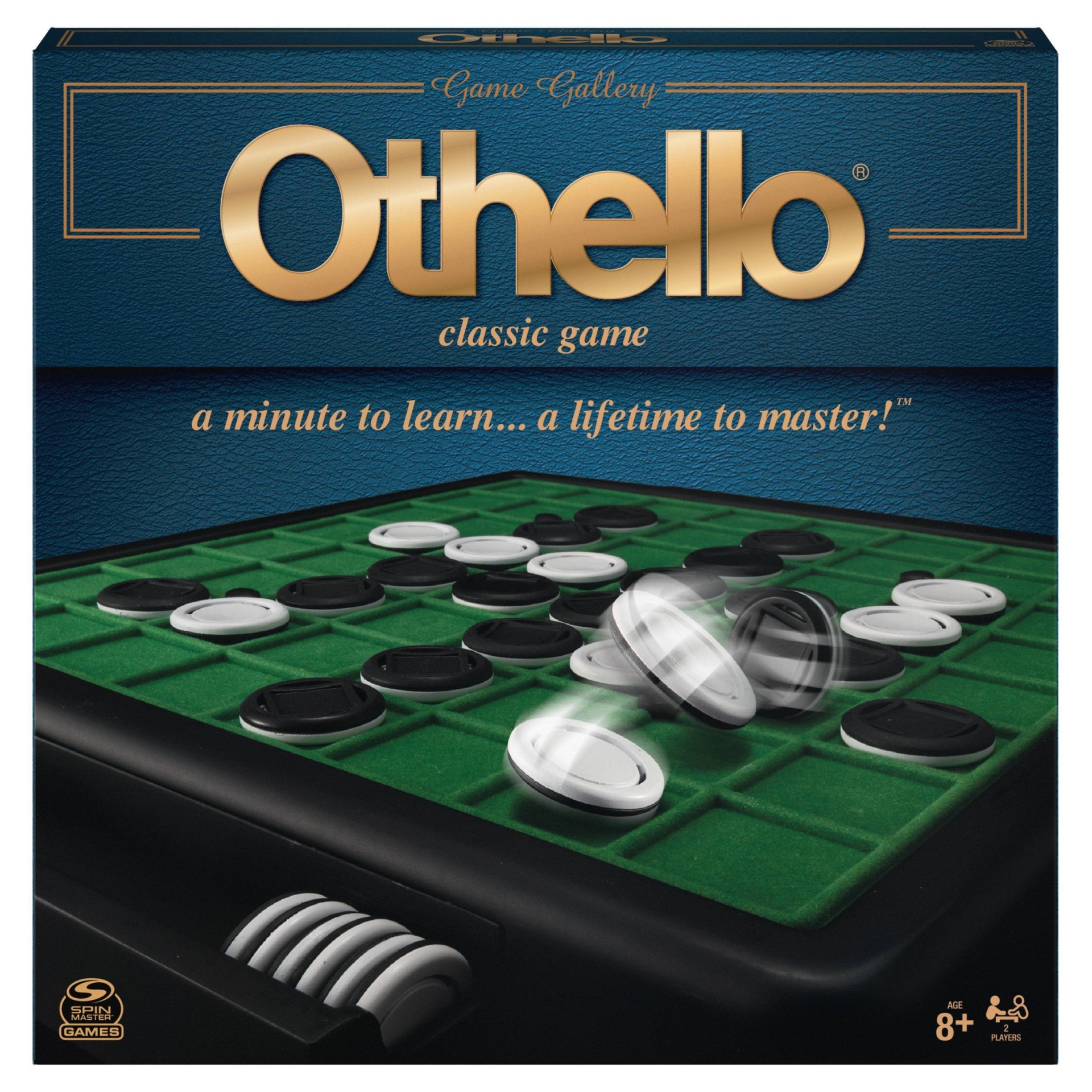 slide 1 of 1, Spin Master Games Game Gallery Othello Classic Board Game, 1 ct