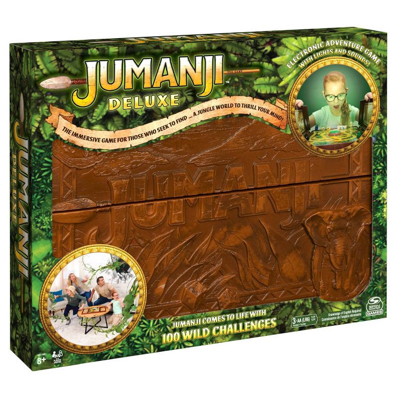 slide 9 of 9, Spin Master Games Jumanji Deluxe Board Game, 1 ct