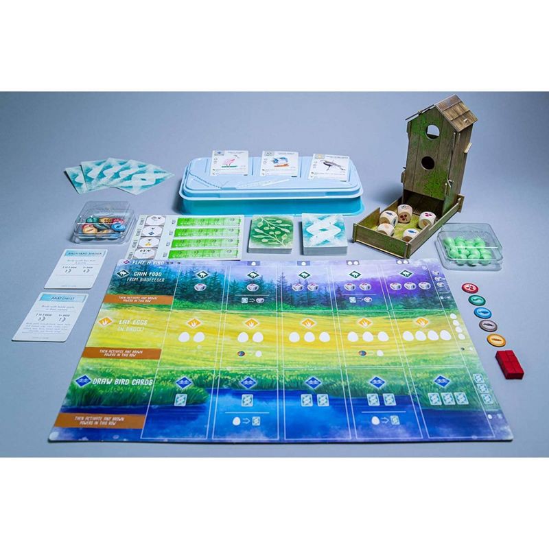 slide 2 of 6, Stonemaier Games Stonemaier Wingspan with Swift Start Game Pack: Strategy Board Game for 1-5 Players, Includes Dice & Tokens, 1 ct