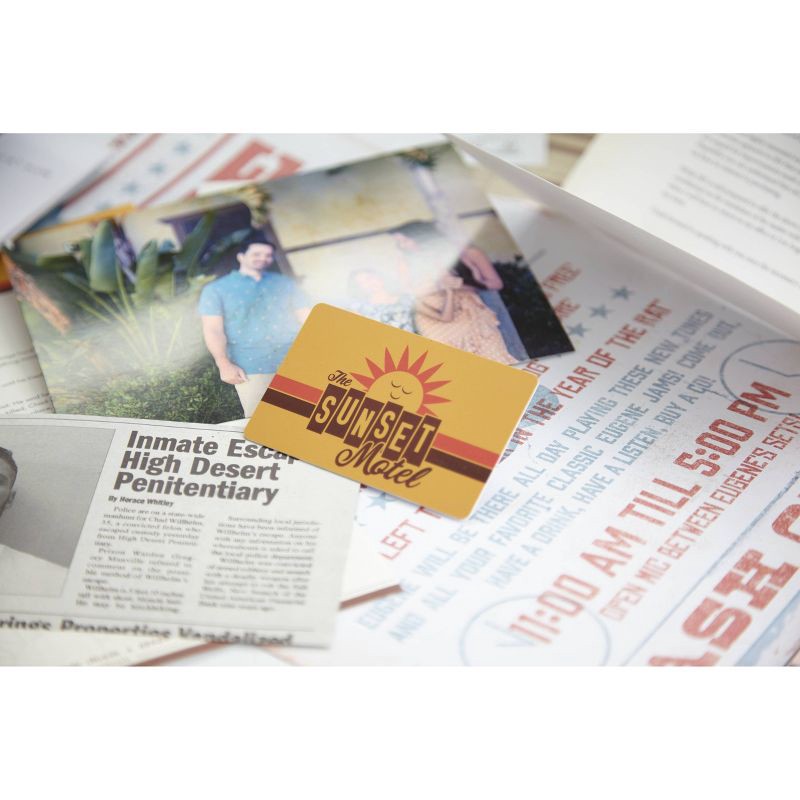 slide 6 of 7, Hunt A Killer Murder at the Motel Game: Problem Solving, Reading, Mystery Board Game, 1 ct