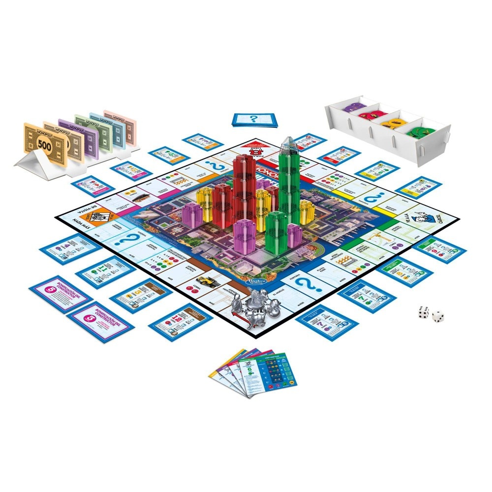 slide 2 of 6, Monopoly Builder Board Game, 1 ct