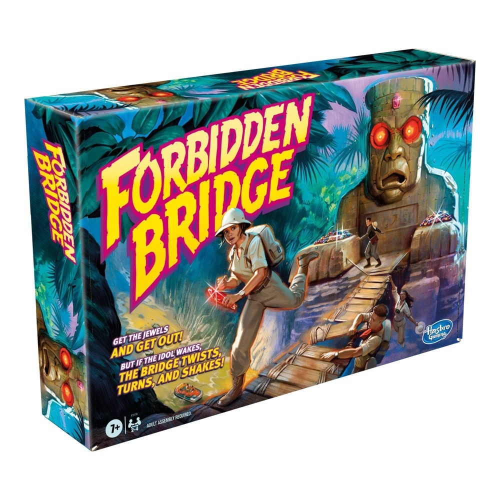 slide 2 of 10, Hasbro Forbidden Bridge Adventure Board Game, 1 ct