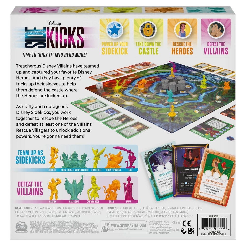 slide 10 of 10, Spin Master Games Disney Sidekicks Board Game, 1 ct