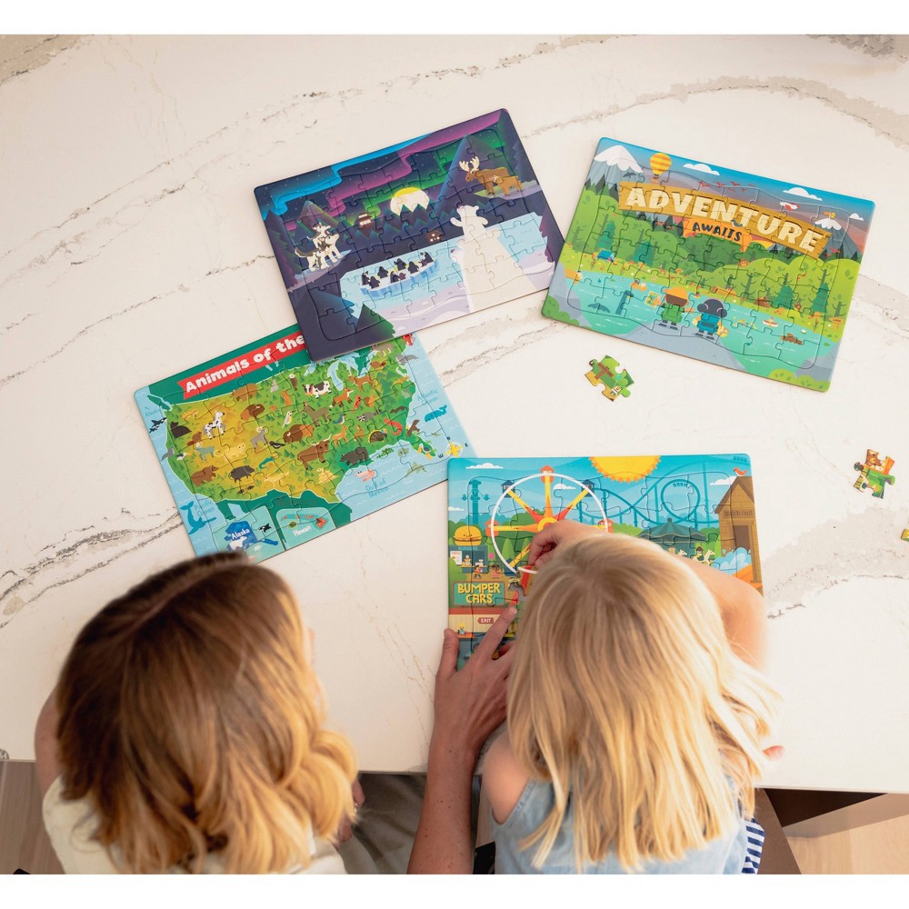 4-Pack Toddler Puzzles