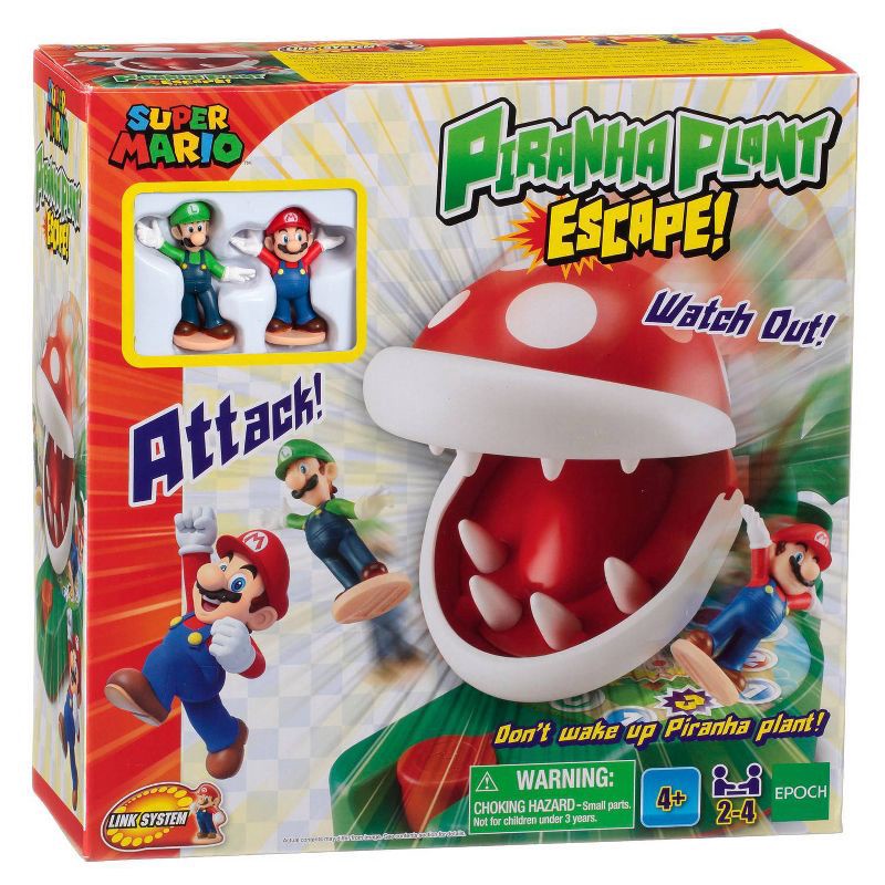slide 1 of 5, Epoch Everlasting Play Epoch Games Super Mario Piranha Plant Escape! Game, 1 ct