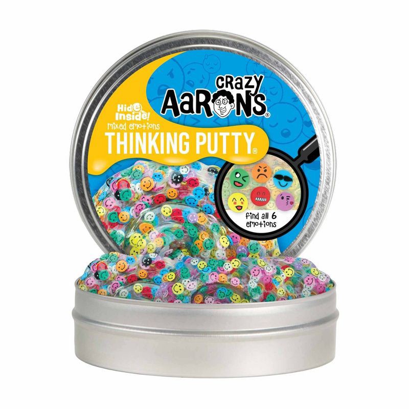 slide 1 of 3, Crazy Aaron's Mixed Emotions Hide Inside Thinking Putty, 1 ct