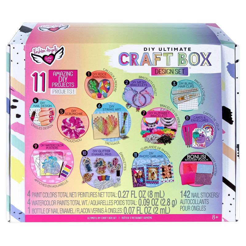 slide 1 of 1, Fashion Angels DIY Ultimate Craft Box Design Set, 1 ct