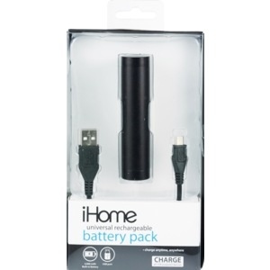 slide 1 of 1, iHome Universal Rechargeable Battery Pack, 1 ct