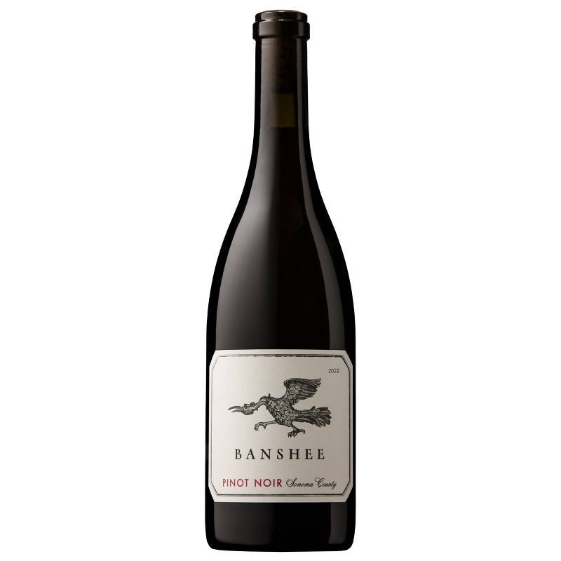 slide 1 of 3, Banshee Pinot Noir Red Wine - 750ml Bottle, 750 ml