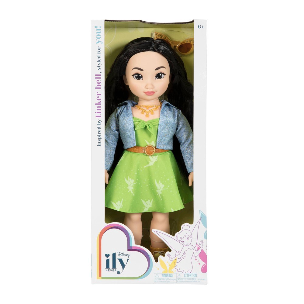 slide 2 of 8, Disney ILY 4ever 18" Brunette Tinkerbell Inspired Fashion Doll, 1 ct