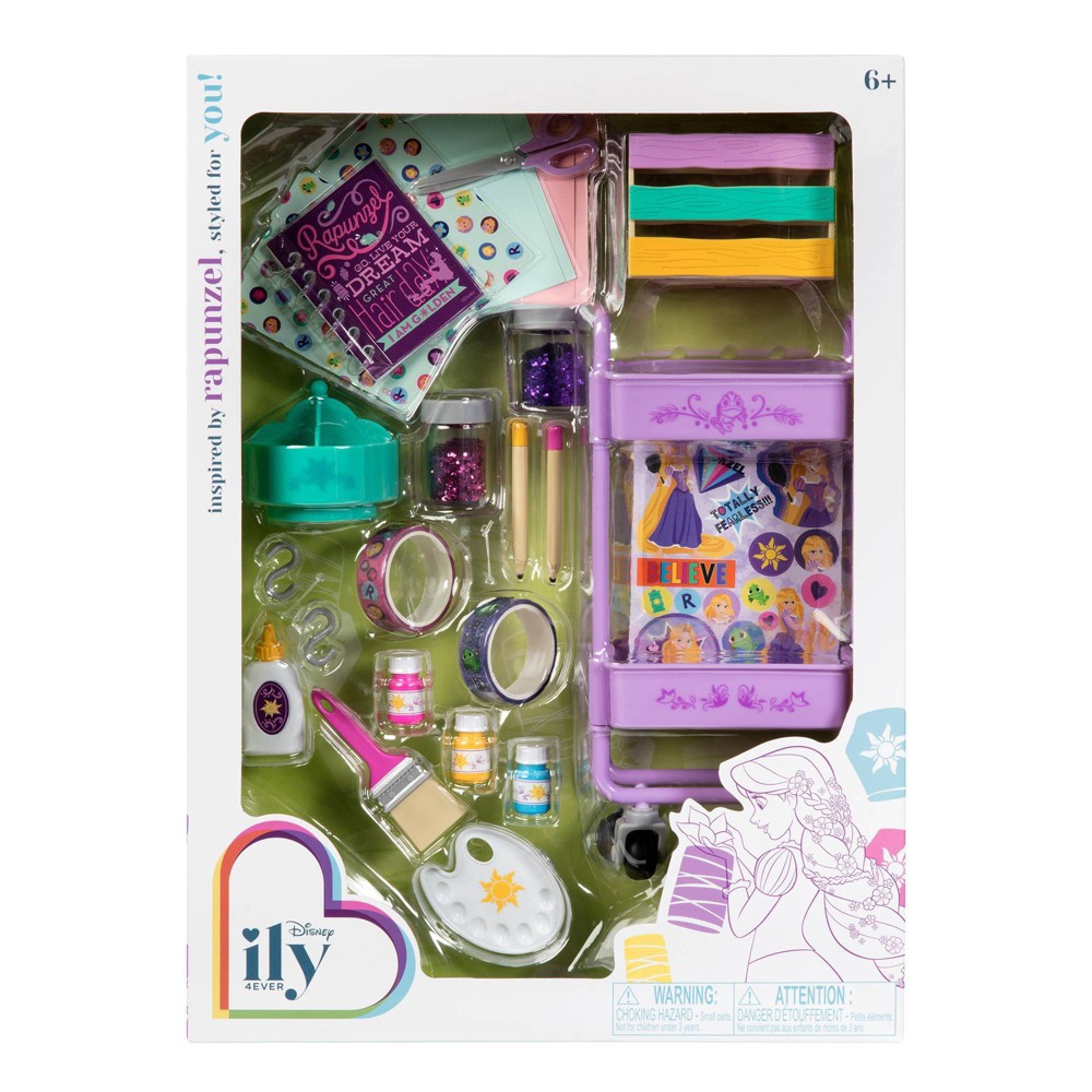 slide 4 of 10, Disney ILY 4ever 18" Rapunzel Inspired Deluxe Accessory Pack, 1 ct