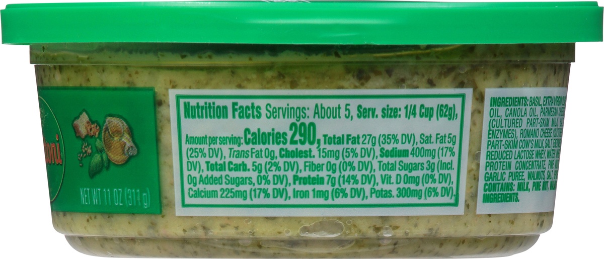 slide 8 of 9, Buitoni Pesto With Basil Refrigerated Basil Sauce, 1 ct