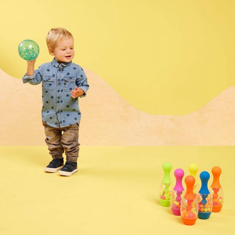 slide 2 of 6, B. toys - Bowling Set - Let's Go Bowling!, 1 ct