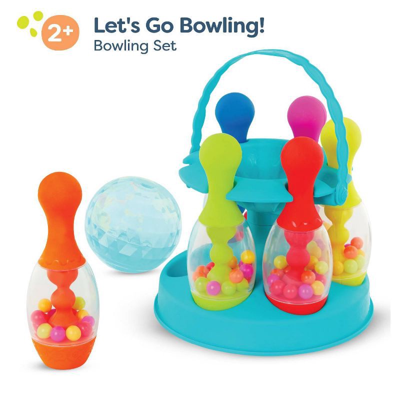 slide 3 of 7, B. play - Bowling Set - Let's Go Bowling!, 1 ct